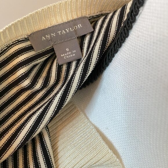 Ann Taylor Striped Tank Top Size Small Y2K - Picture 5 of 6